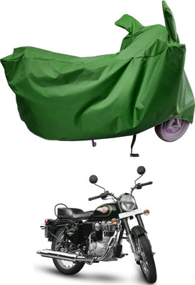 Amexride Two Wheeler Cover for Royal Enfield(Standardv BS6, Maroon)