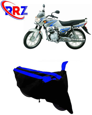 RRZ Waterproof Two Wheeler Cover for LML(CRD, Black, Blue)