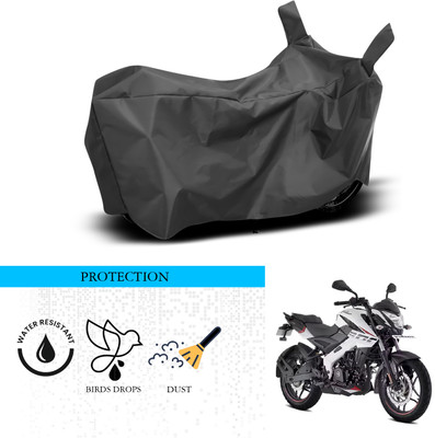 ANTHUB Waterproof Two Wheeler Cover for Bajaj(Pulsar NS 200, Black)