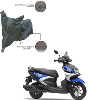 Furnish Flow Two Wheeler Cover for Yamaha(RayZR 125 Fi, Grey)