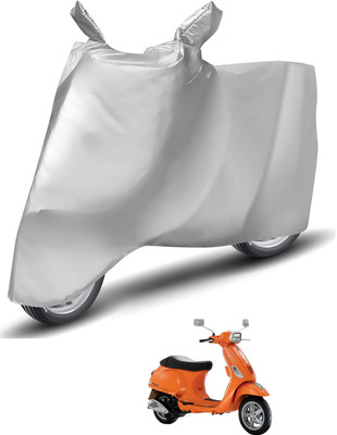 Caronix Waterproof Two Wheeler Cover for Vespa(Vespa SXL, Silver)