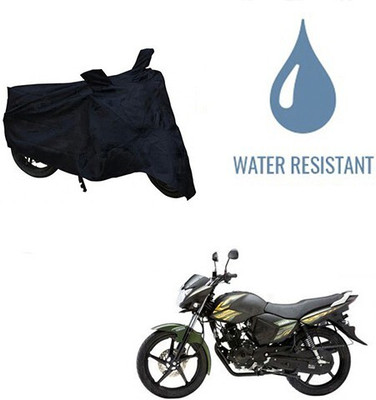 DeepShakshi AUTOMOTIVE Waterproof Two Wheeler Cover for Yamaha(Saluto, Black)