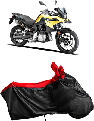 Autofly Waterproof Two Wheeler Cover for BMW(F 750 GS, Red, Black)