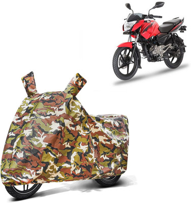 AutoRetail Two Wheeler Cover for Bajaj(Pulsar 135 LS DTS-i, Multicolor)