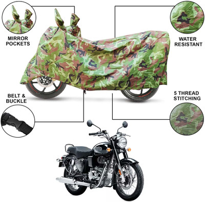 Y3H Waterproof Two Wheeler Cover for Royal Enfield(Bullet 350, Multicolor)