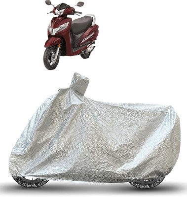 Caronix Waterproof Two Wheeler Cover for Honda(Activa 125, Silver)