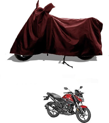 AASHTIK MART Two Wheeler Cover for Honda(X-Blade, Maroon)