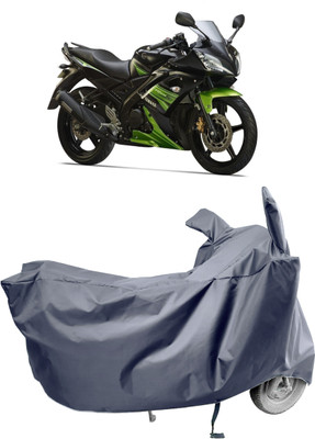 Amexride Two Wheeler Cover for Yamaha(R15S BS6, Grey)