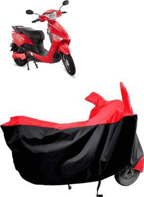 KEDIT Two Wheeler Cover for Hero(Electric Optima, Red)