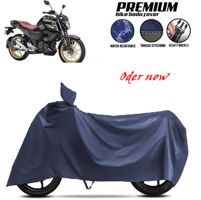 smwzxyu Waterproof Two Wheeler Cover for Honda, Bajaj, Hero, TVS, Yamaha(Blue)