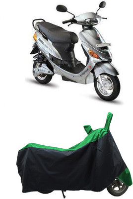 Coxtor Waterproof Two Wheeler Cover for Hero Electric(E Sprint, Green)