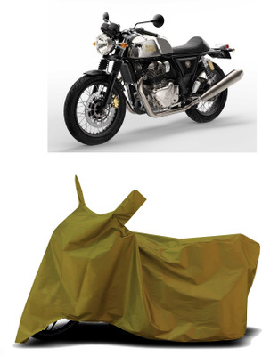 VESMEI Two Wheeler Cover for Royal Enfield(650GT, Blue)