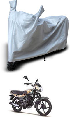 PAGORA Waterproof Two Wheeler Cover for Bajaj(CT110, Silver)
