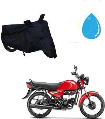 RAAMKM Two Wheeler Cover for Hero(Vespa VXL 125, Black)