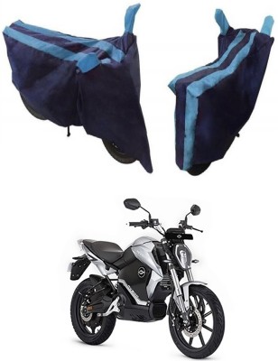 Furious3D Two Wheeler Cover for Revolt(RV 300, Blue)