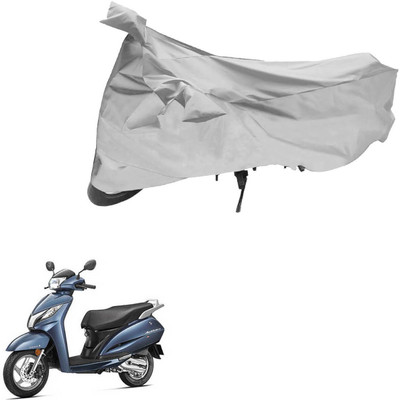 Mdstar Waterproof Two Wheeler Cover for Honda(Activa, Silver)