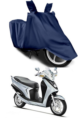 Furious3D Two Wheeler Cover for Hero(Leap Hybrid SES, Blue)