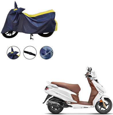 Furnish Flow Two Wheeler Cover for Hero(Maestro Edge 125, Yellow)