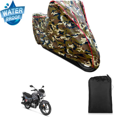 GOSHIV-car and bike accessories Waterproof Two Wheeler Cover for Hero(Glamour i3s BS6, Yellow)