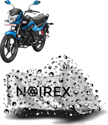NOIREX Two Wheeler Cover for Hero(Splendor I Smart, Silver)