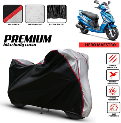 Love Me Waterproof Two Wheeler Cover for Hero(Maestro, Multicolor)