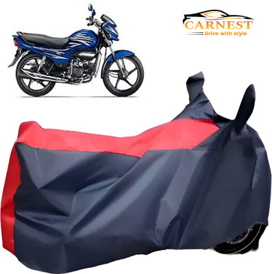 CARNEST Two Wheeler Cover for Hero(Super Splendor, Red, Blue)