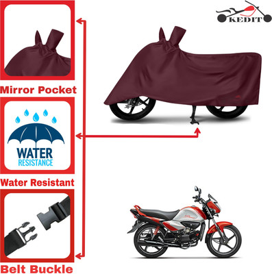 AASHTIK MART Two Wheeler Cover for Hero(Splendor I Smart, Maroon)