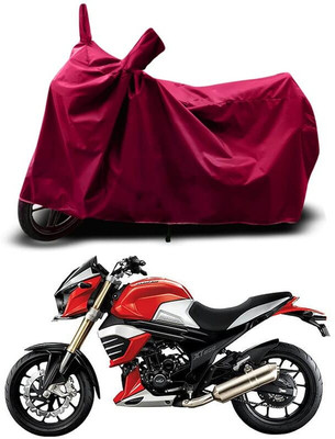 KEDIT Two Wheeler Cover for Mahindra(Maroon)