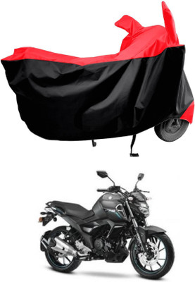 KEDIT Two Wheeler Cover for Yamaha(FZ S V3, Red)