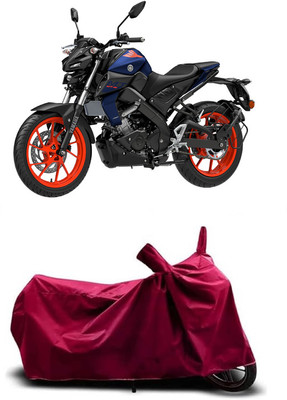 Coxtor Waterproof Two Wheeler Cover for Yamaha(MT-15, Maroon)
