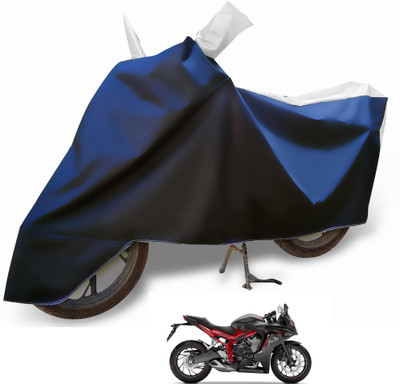 Euro Care Waterproof Two Wheeler Cover for Honda(CBR 650F, Silver)