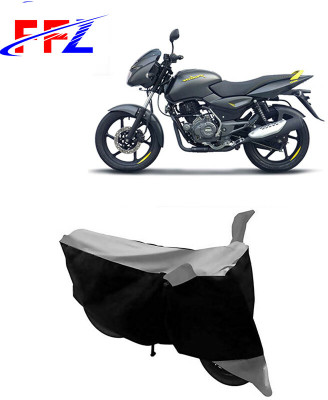 FFZ Waterproof Two Wheeler Cover for Bajaj(Pulsar NS 200, Black, Grey)