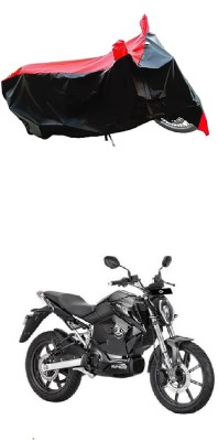 VESMEI Two Wheeler Cover for Revolt(RV 300, Red)