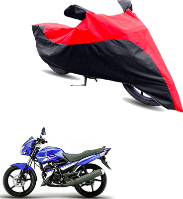 Motodreka Two Wheeler Cover for Yamaha(Gladiator RS, Red, Black)