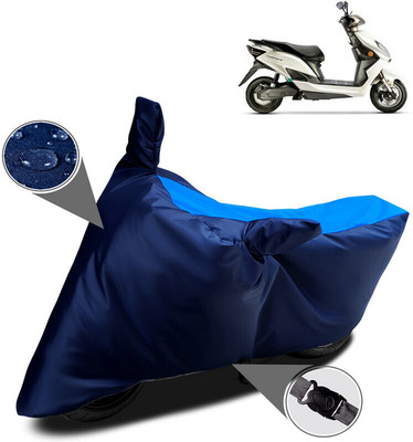 DeepShakshi AUTOMOTIVE Waterproof Two Wheeler Cover for TVS(Jupiter, Blue)
