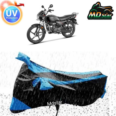 Mdstar Waterproof Two Wheeler Cover for Tork(Activa 6G, Blue, Black)