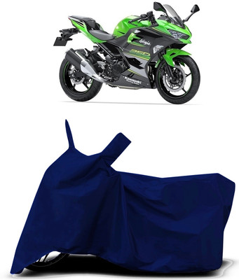 VESMEI Two Wheeler Cover for Kawasaki(Ninja 250, Blue)