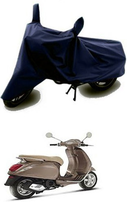 THE REAL ARV Waterproof Two Wheeler Cover for Universal For Bike(Blue)