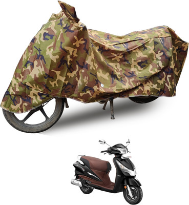 MOCKHE Waterproof Two Wheeler Cover for Hero(Destini 125, Multicolor)