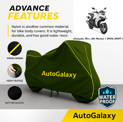 AutoGalaxy Waterproof Two Wheeler Cover for Hero(Xtreme 200S, Green)