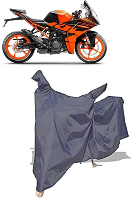 Amexride Two Wheeler Cover for KTM(RC 200, Grey)