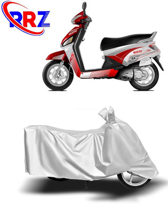 RRZ Waterproof Two Wheeler Cover for Mahindra(Gusto 125, White)