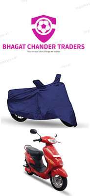 bhagat chander traders Waterproof Two Wheeler Cover for Hero(Electric E-Sprint, Blue)