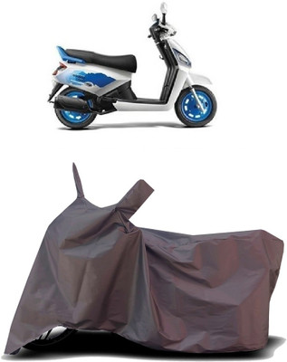 VESMEI Two Wheeler Cover for Mahindra(Gusto Electric, Blue)