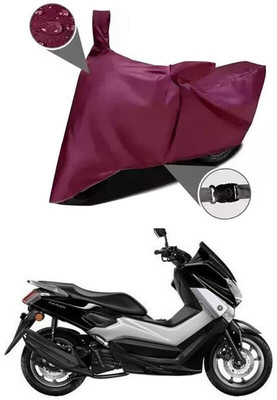 KEDIT Two Wheeler Cover for Yamaha(NMax 155, Maroon)