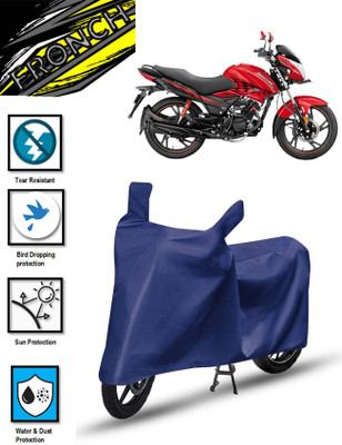 FRONCH Waterproof Two Wheeler Cover for Hero(Ignitor, Blue)