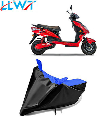 DeepShakshi AUTOMOTIVE Waterproof Two Wheeler Cover for Kinetic(Zing, Black, Blue)