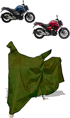 Amexride Two Wheeler Cover for Yamaha(FZS-FI V3 BS6, Maroon)