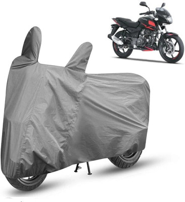 HMS Two Wheeler Cover for Bajaj(Pulsar 180 DTS-i, Grey)