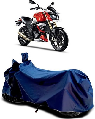 AASHTIK MART Two Wheeler Cover for Mahindra(MOJO XT 300, Blue)